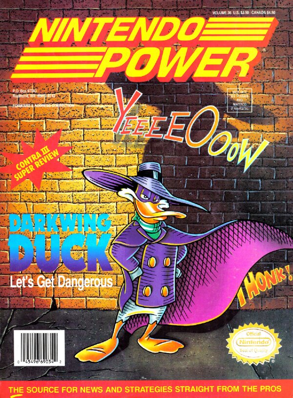 Nintendo Power Issue 036 (May 1992) cover